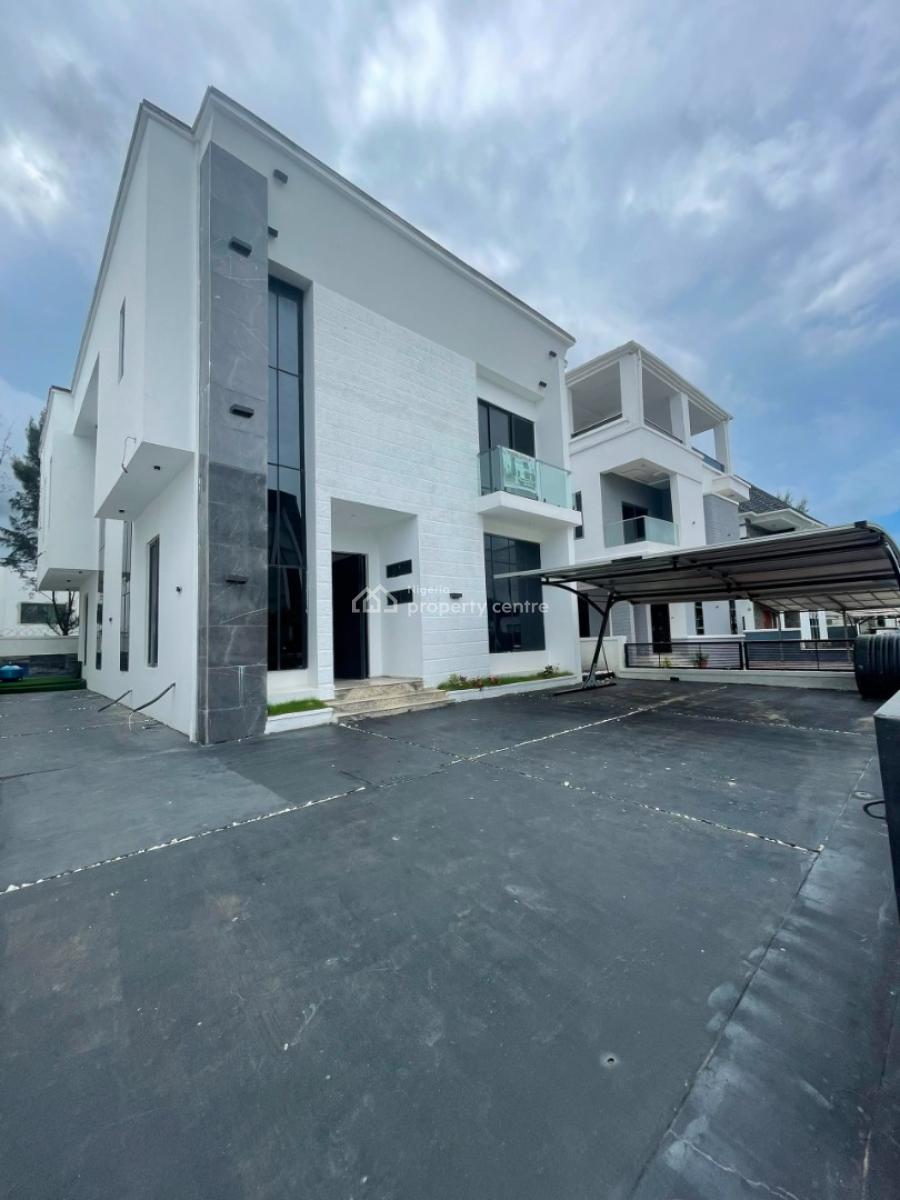 Luxury 5 Bedroom Fully Detached Duplex with a Bq, Newly Built 5 Bedroom Fully Detached Duplex with Bq, Ikota, Lekki, Lagos, Semi-detached Bungalow for Sale