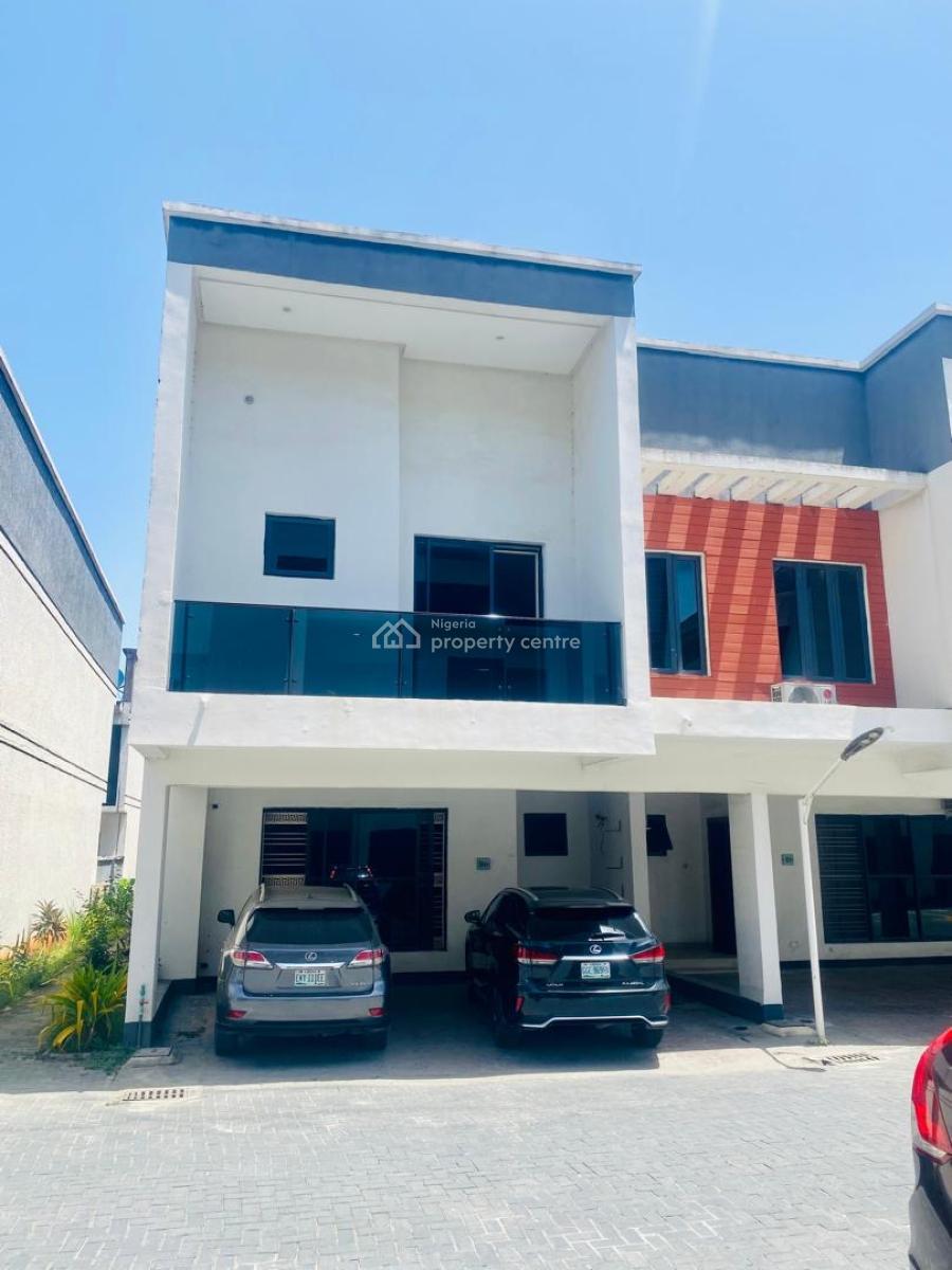 Four Bedroom Terrace House with a Room Bq, Ologolo, Lekki, Ologolo, Lekki, Lagos, House for Rent