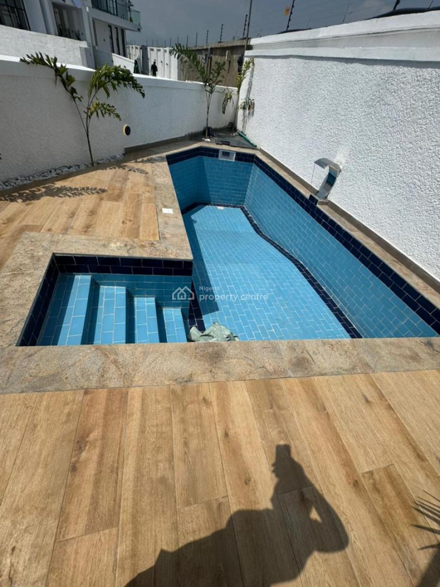 Smart 5 Bedroom Detached Duplex with Elevator, Cinema, Gym & Swimming, Chevron, Lekki, Lekki, Lagos, Detached Duplex for Sale