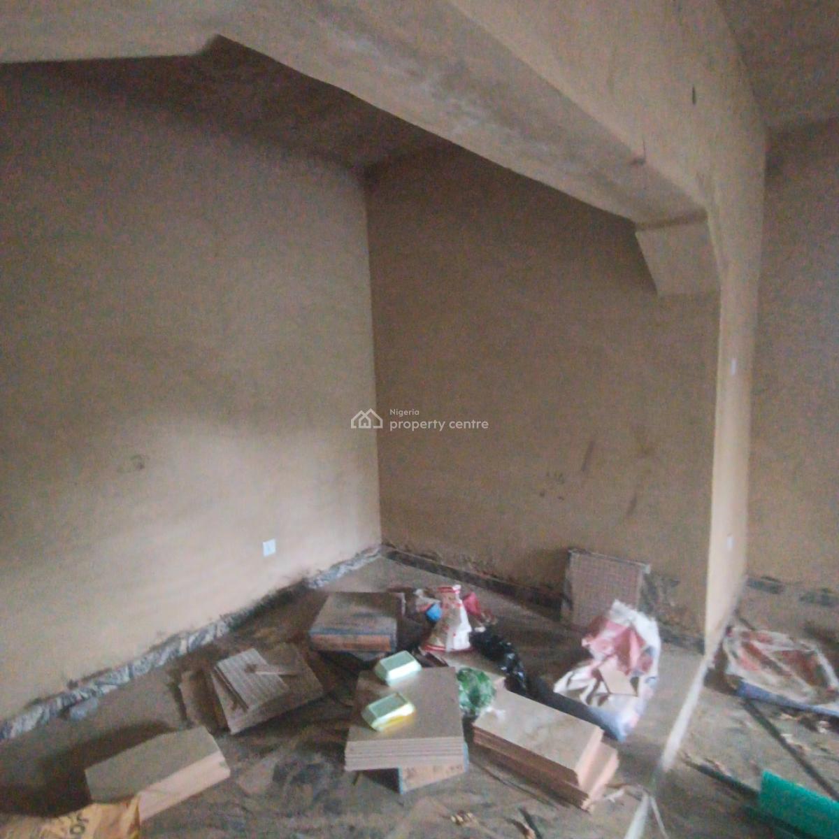 Spacious Mini Flat with Two Toilets & Dining Space, Short Drive From Magboro Bus Stop, Behind Nasfat, Asese, Ibafo, Ogun, Mini Flat (room and Parlour) for Rent