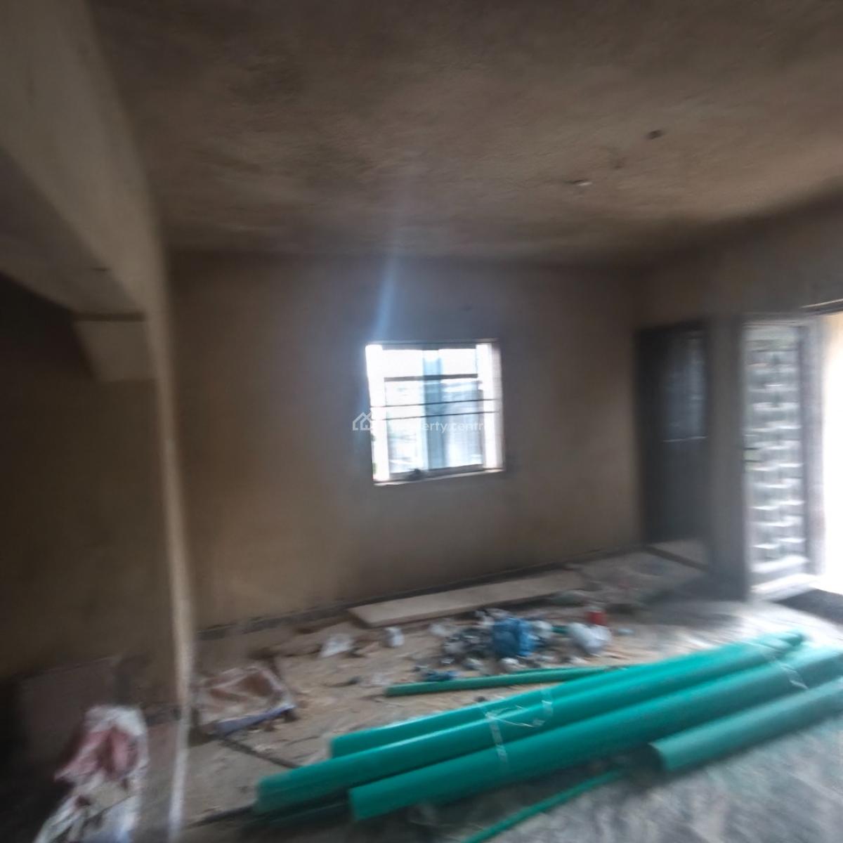 Spacious Mini Flat with Two Toilets & Dining Space, Short Drive From Magboro Bus Stop, Behind Nasfat, Asese, Ibafo, Ogun, Mini Flat (room and Parlour) for Rent