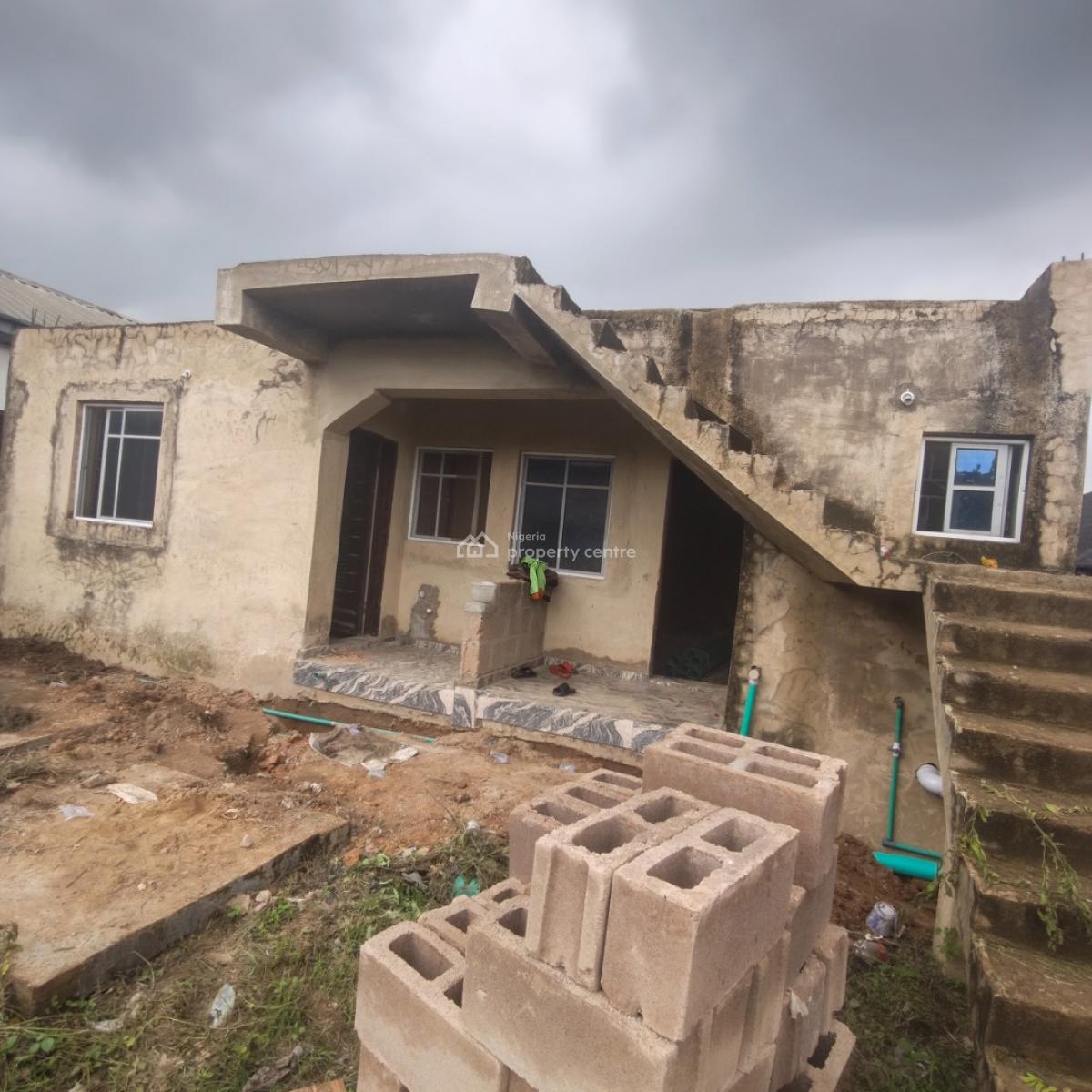 Spacious Mini Flat with Two Toilets & Dining Space, Short Drive From Magboro Bus Stop, Behind Nasfat, Asese, Ibafo, Ogun, Mini Flat (room and Parlour) for Rent