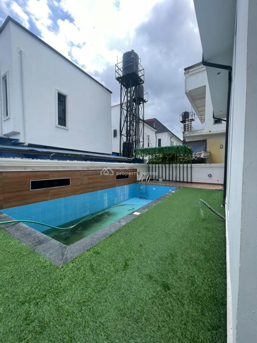 Aesthetic Pleasing 5 Bedrooms Fully Detached Duplex with Bq, Office, Ikota, Lekki, Lagos, Detached Duplex for Sale