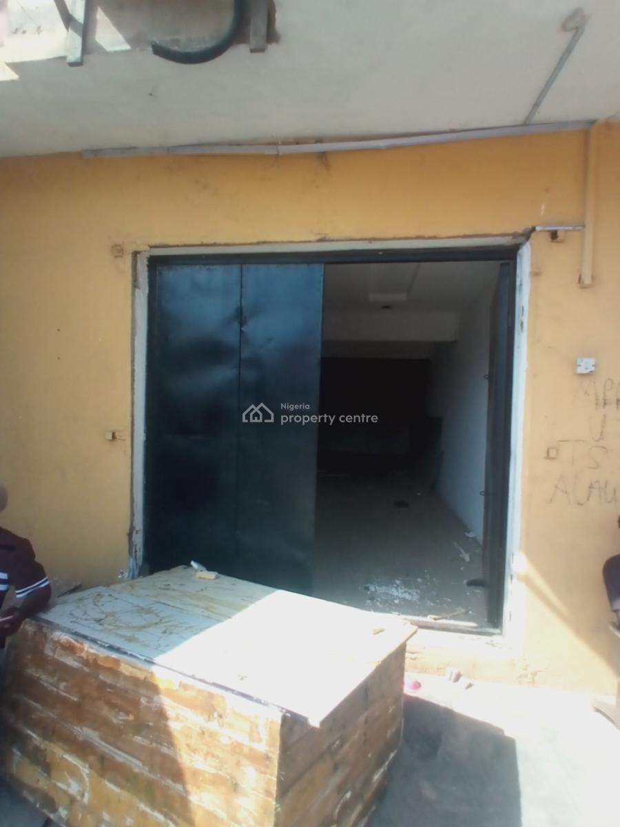 an Open Space Measuring Approximately 50sqm Facing a Busy Road in Gbag, Ifako, Gbagada, Lagos, Commercial Property for Rent