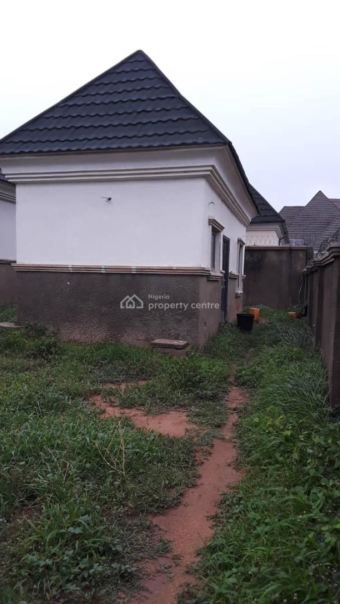 Newly Built 3 Bedroom Bungalow with 1 Bedroom Bq, in an Estate Behind Fha, Lugbe District, Abuja, Detached Bungalow for Sale