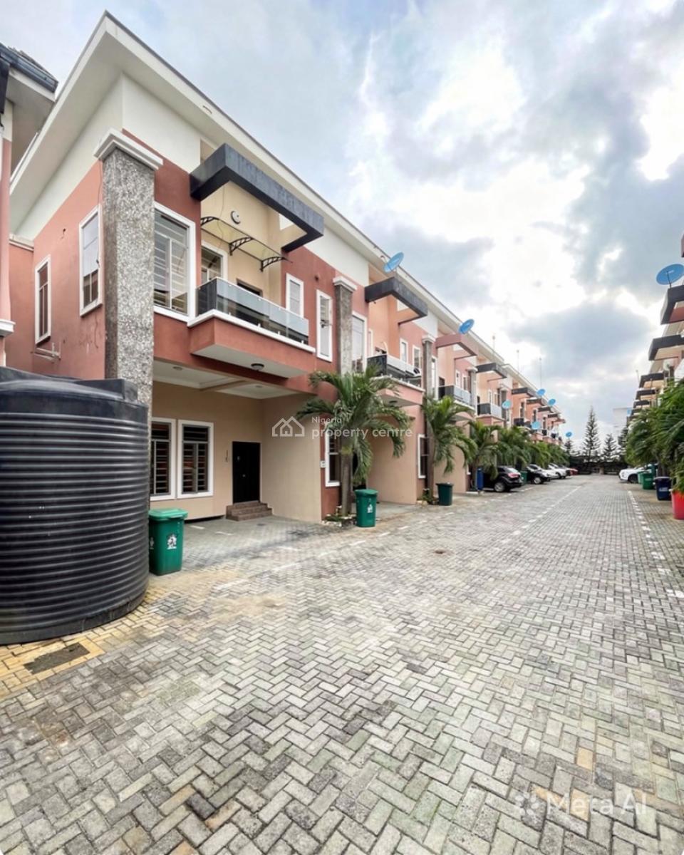 4 Bedroom Terrace, Chevron, Lekki, Lagos, Terraced Duplex for Rent