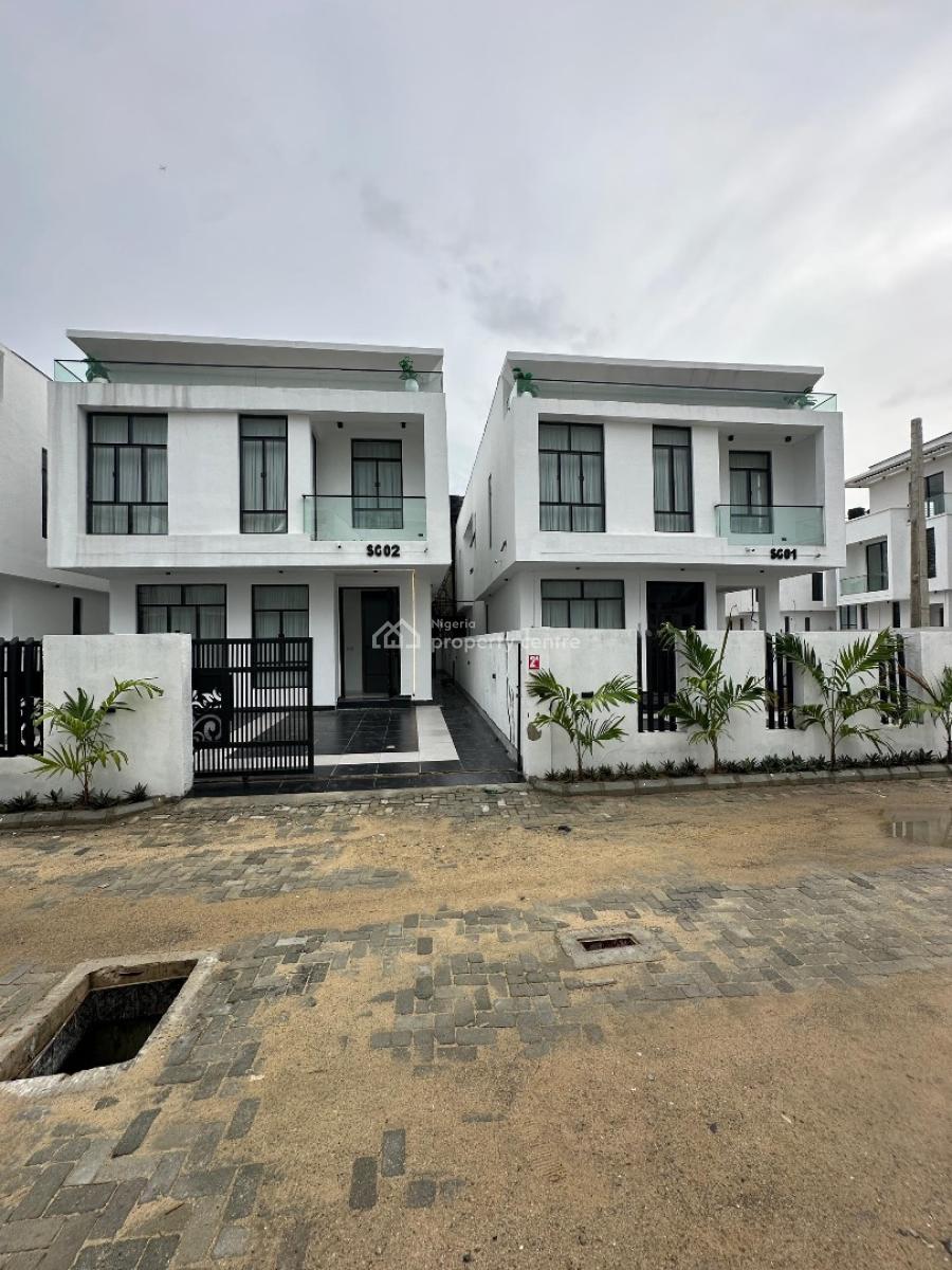 Phenomenal 5 Bedroom Detached Duplex with Bq, Chevron, Lekki, Lagos, Detached Duplex for Rent