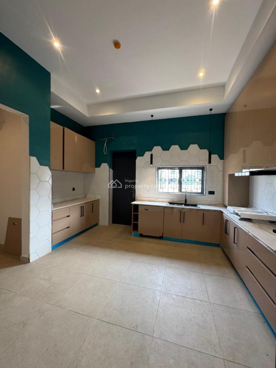 Brand New 5 Bedroom Detached Duplex with Rooftop Lounge, Garage & Bq, Chevron, Vgc, Lekki, Lagos, Detached Duplex for Sale