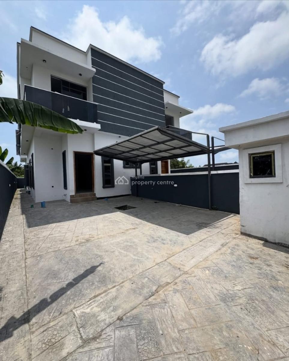 4 Bedroom Semi Detached Duplex with Bq, Abraham Adesanya, Ajah, Lagos, Detached Duplex for Sale