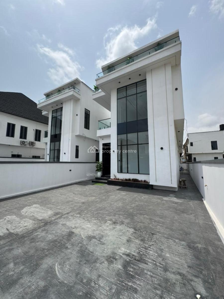 Affordable 5 Bedroom Detached Duplex with Swimming Pool & Bq, Chevron, Vgc, Lekki, Lagos, Detached Duplex for Sale