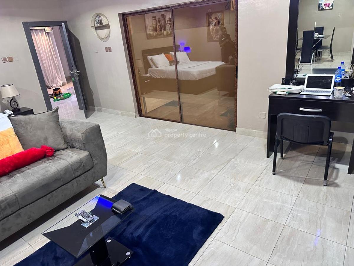 Fully Furnished &  Serviced Studio Flat  Apartment, Osborne, Ikoyi, Lagos, Self Contain (single Rooms) for Rent