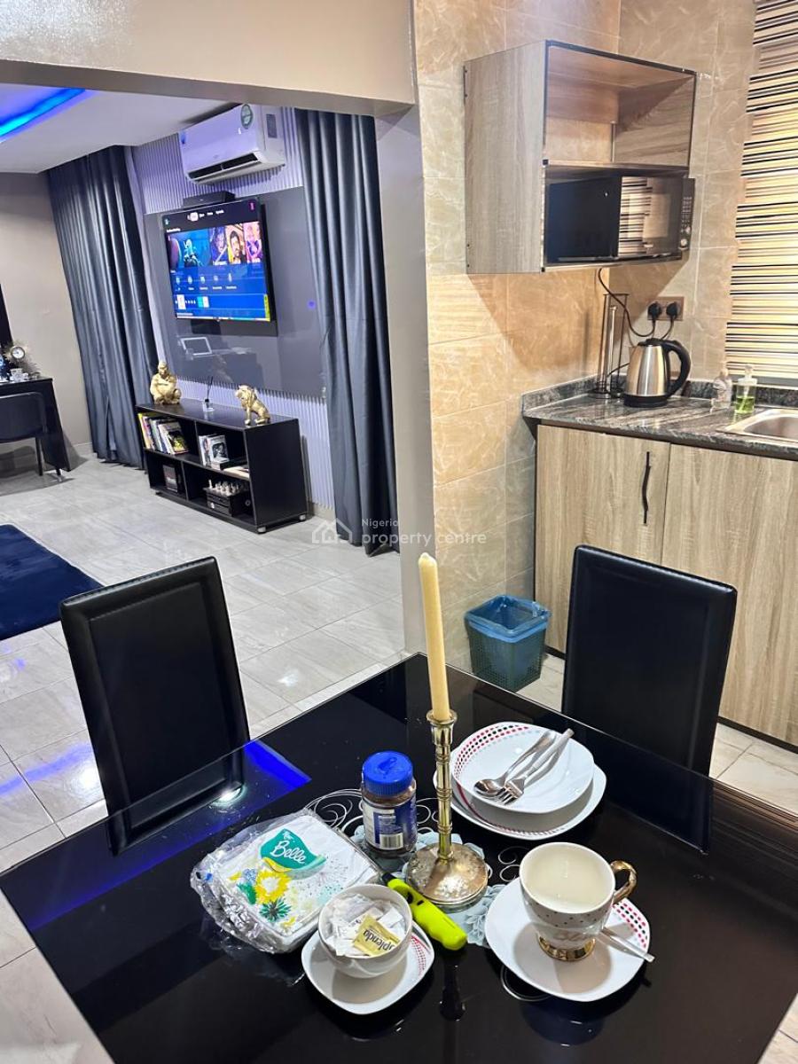Fully Furnished &  Serviced Studio Flat  Apartment, Osborne, Ikoyi, Lagos, Self Contain (single Rooms) for Rent