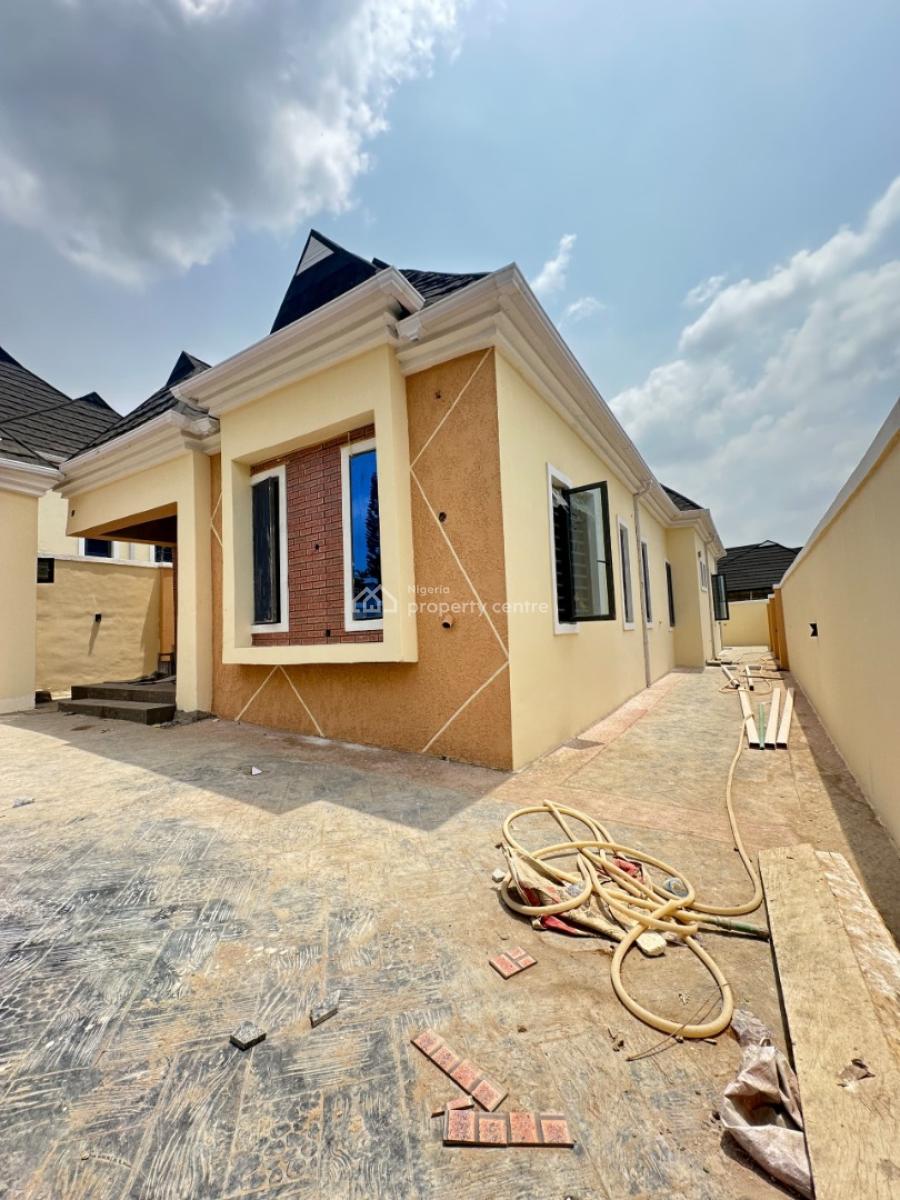 Newly Built 3 Bedroom Bungalow with Bq + Inverter, Iletitun, Ibadan, Oyo, Detached Bungalow for Sale
