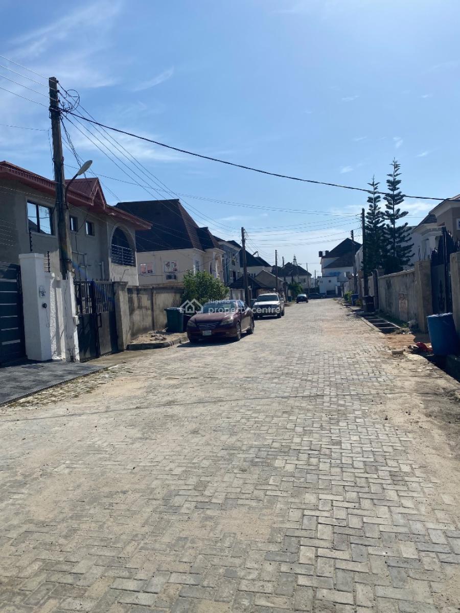 Newly Built 4 Bedroom Duplex  Comes with Bq, Gated Estate By Blenco Supermarket, Sangotedo, Ajah, Lagos, Semi-detached Duplex for Sale