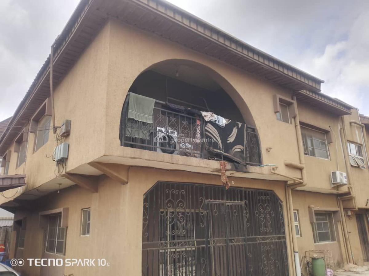 4 Nos of 3 Bedroom Flats All Rooms En-suite, Jankara, Ojokoro, Ifako-ijaiye, Lagos, Block of Flats for Sale
