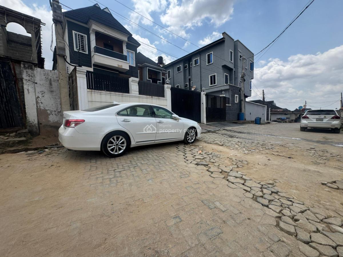 Land Measuring 350sqm with a Demolishable Bungalow on It, in a Secured, Ojodu, Lagos, Residential Land for Sale