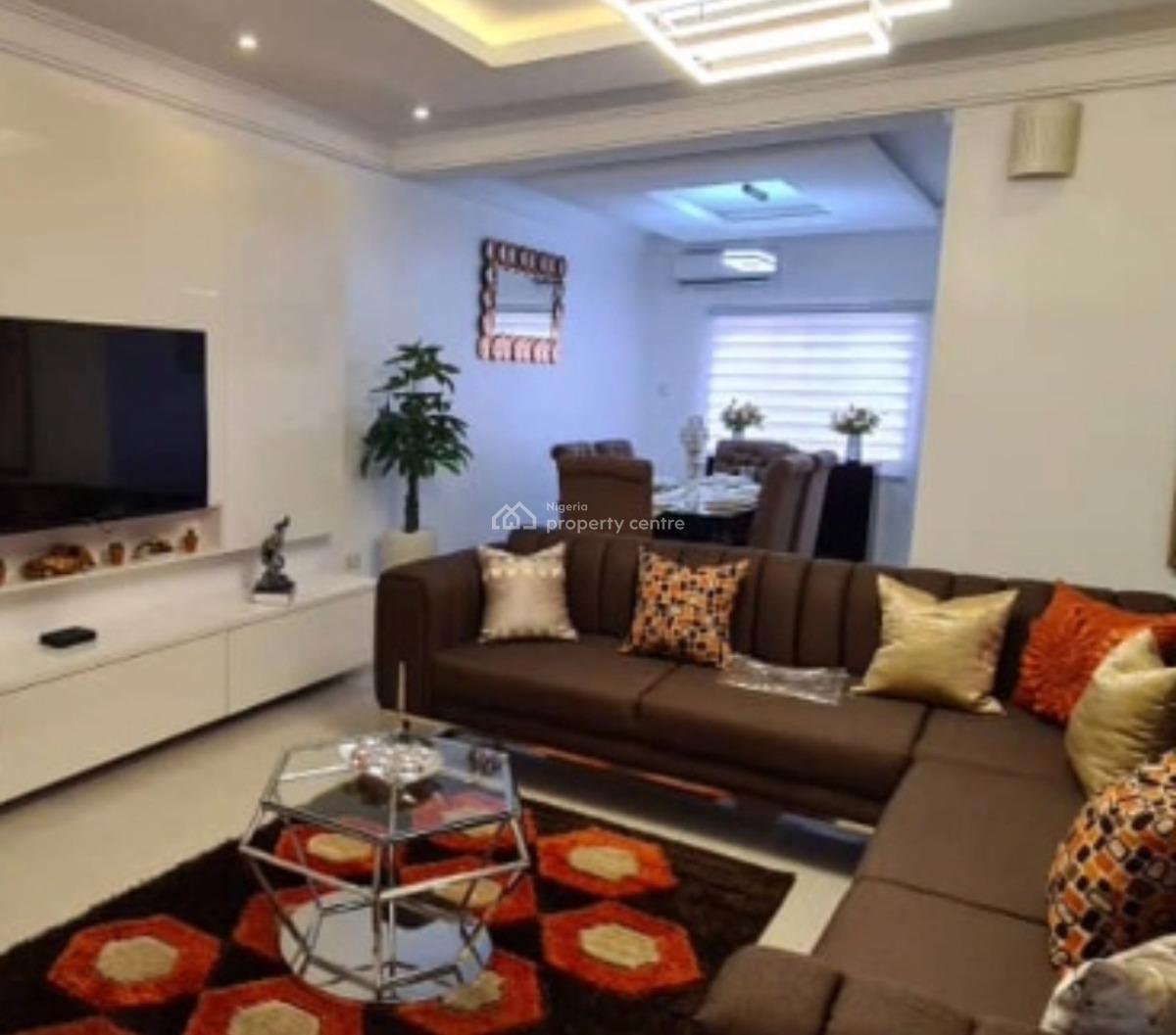 Luxury 4 Bedroom Furnished Apartment with Bq, Lekki Phase 1, Lekki, Lagos, Flat / Apartment for Rent