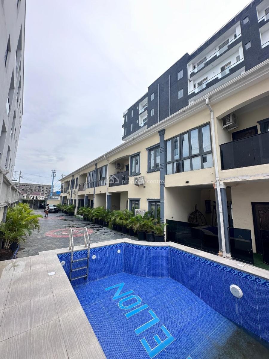 Fully Furnished 4 Bedroom Terrace Duplex with Swimming Pool, Lekki Phase 1, Lekki, Lagos, Terraced Duplex for Rent