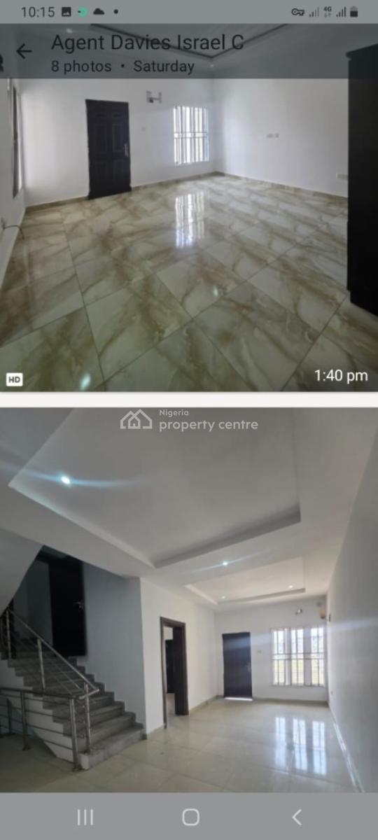 Clean and Spacious 4 Bedroom Terrace Duplex with Bq, Guzape District, Abuja, Terraced Duplex for Rent