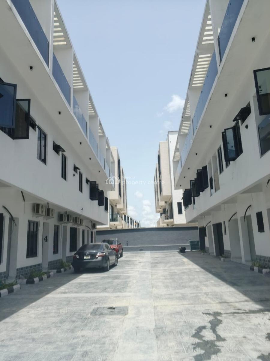 Brand New Topnouch Terrace  Duplex with Bq, Off Freedom Way, Lekki Phase 1, Lekki, Lagos, Terraced Duplex for Sale