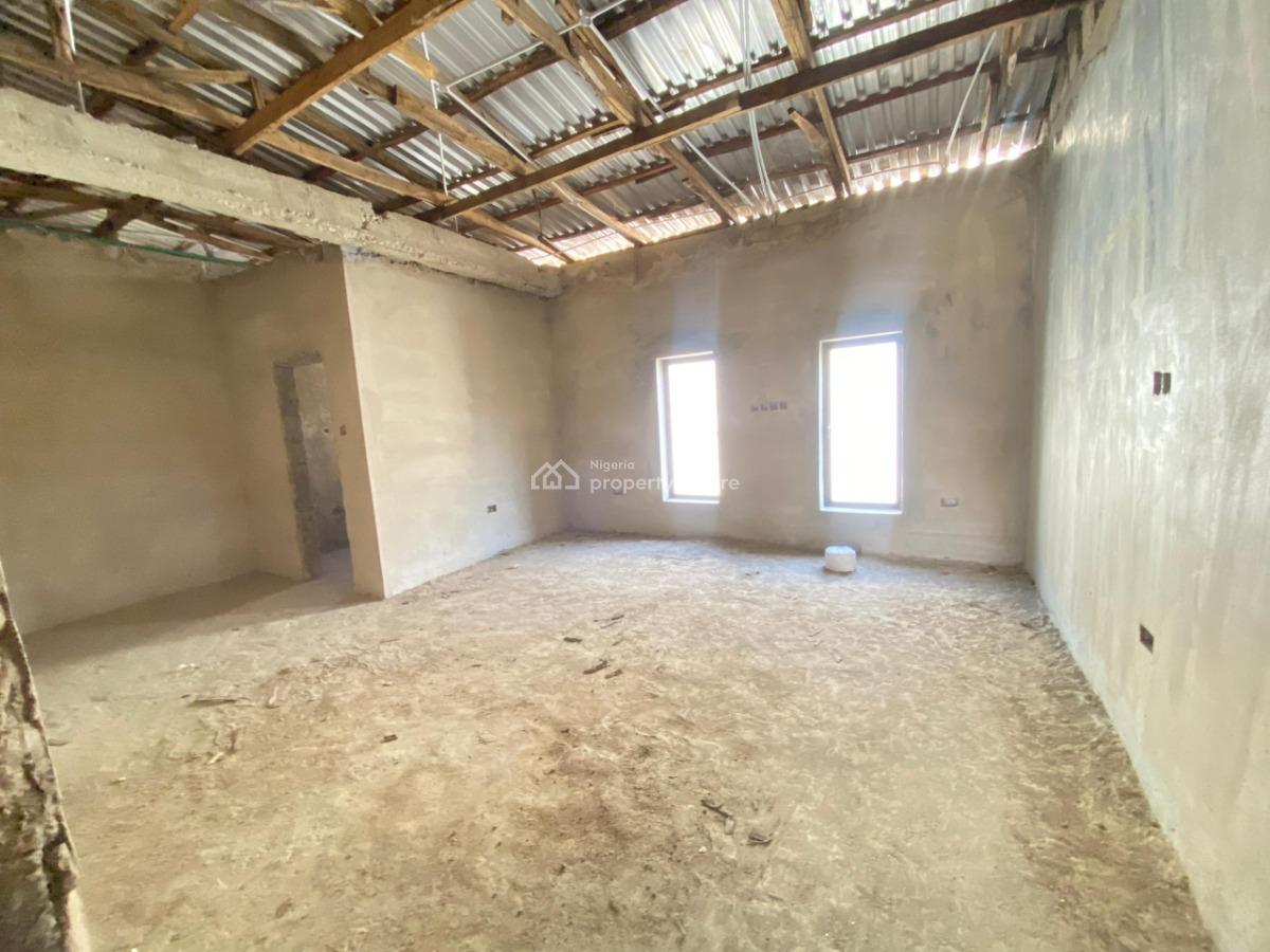 4 Bedroom Terrace Duplex with Bq  Semi Finished, Life Camp, Abuja, Terraced Duplex for Sale