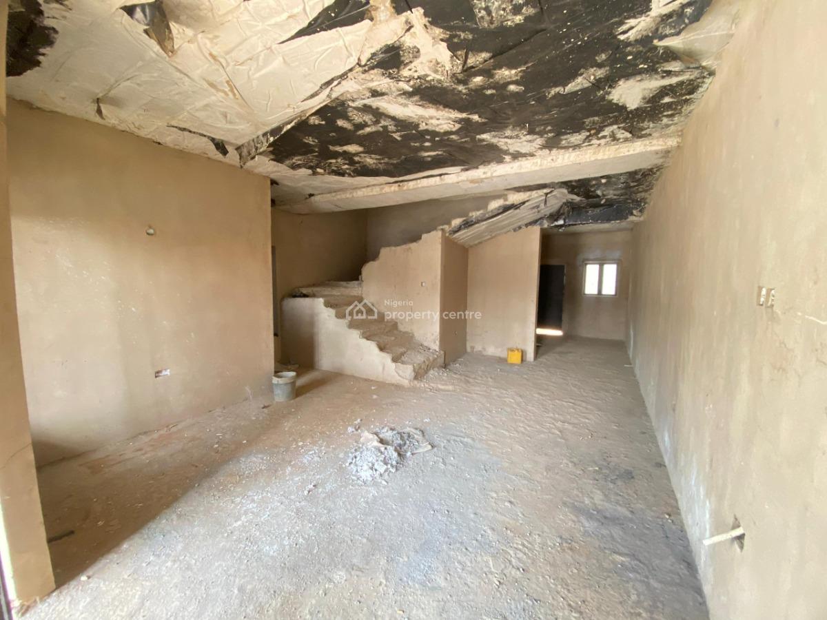 4 Bedroom Terrace Duplex with Bq  Semi Finished, Life Camp, Abuja, Terraced Duplex for Sale