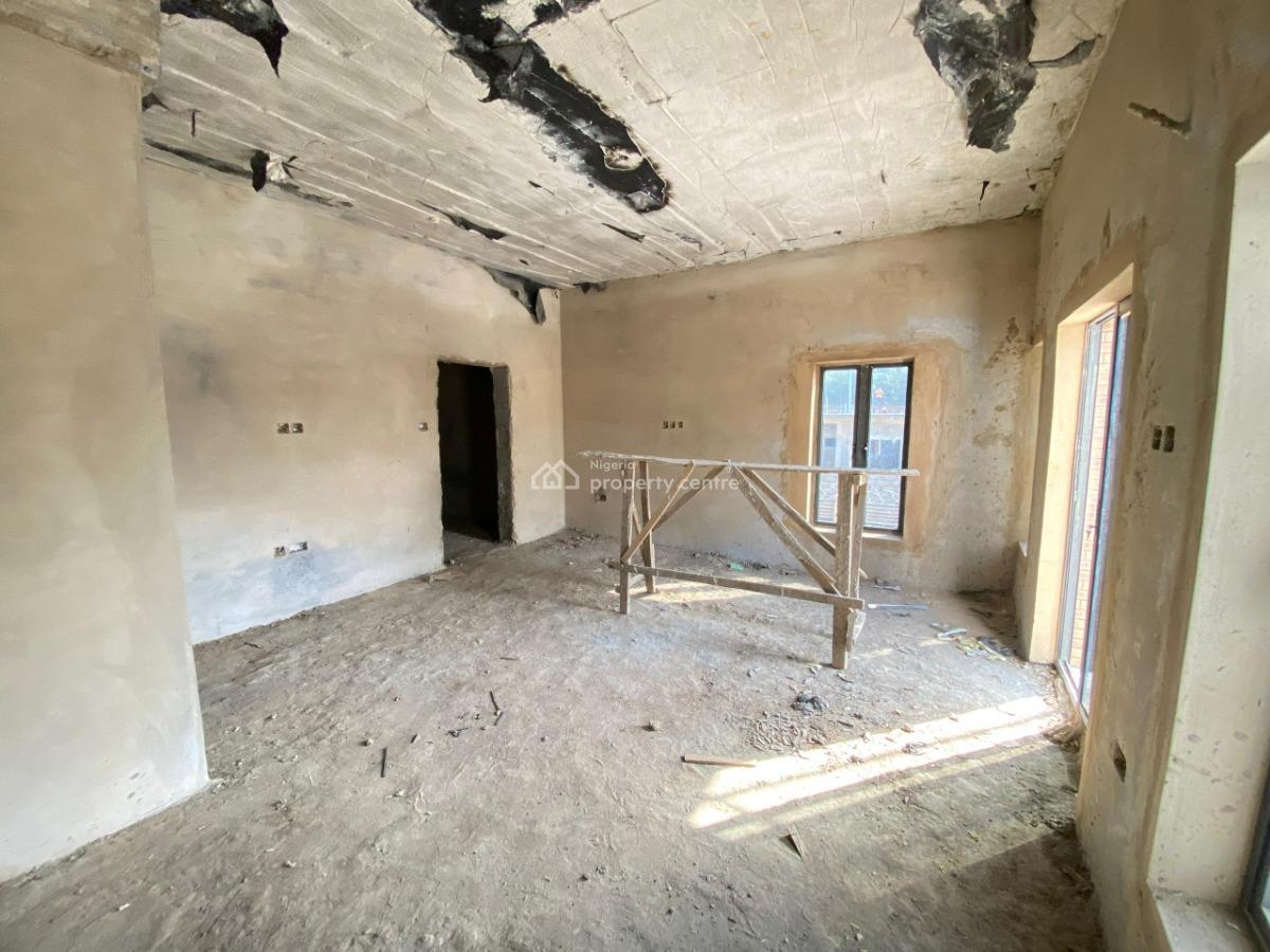 4 Bedroom Terrace Duplex with Bq  Semi Finished, Life Camp, Abuja, Terraced Duplex for Sale