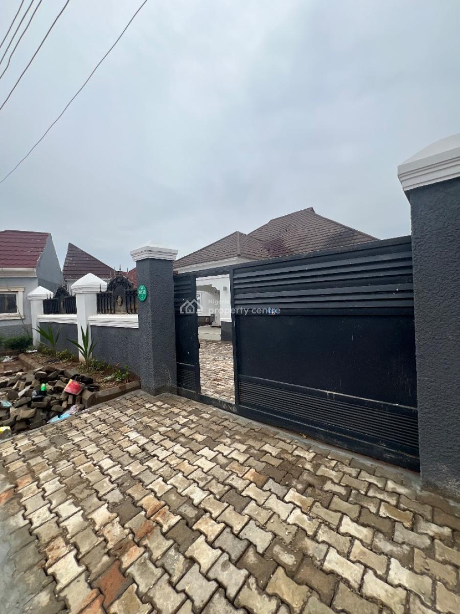 Luxury 3 Bedroom with Security House, Ado Street, Galadimawa, Abuja, Detached Bungalow for Rent