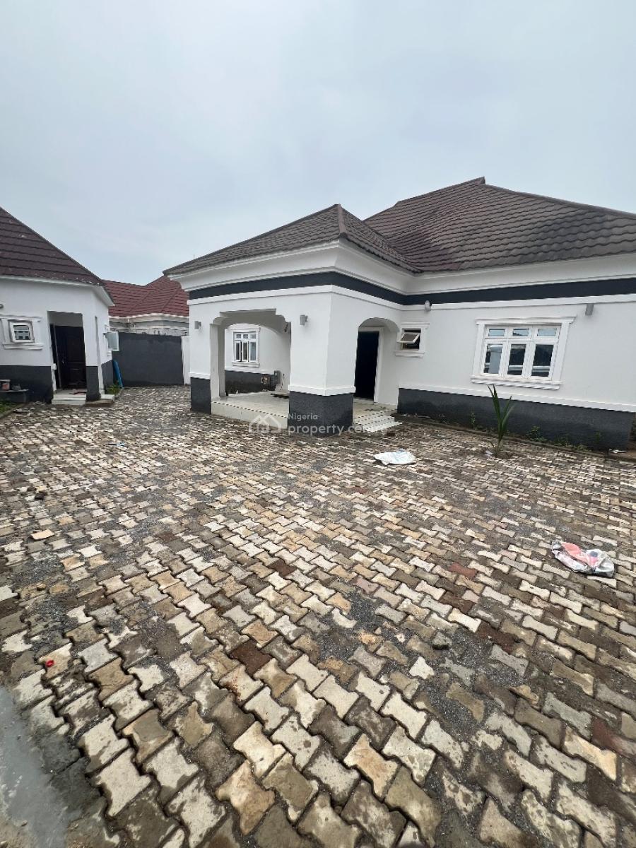 Luxury 3 Bedroom with Security House, Ado Street, Galadimawa, Abuja, Detached Bungalow for Rent