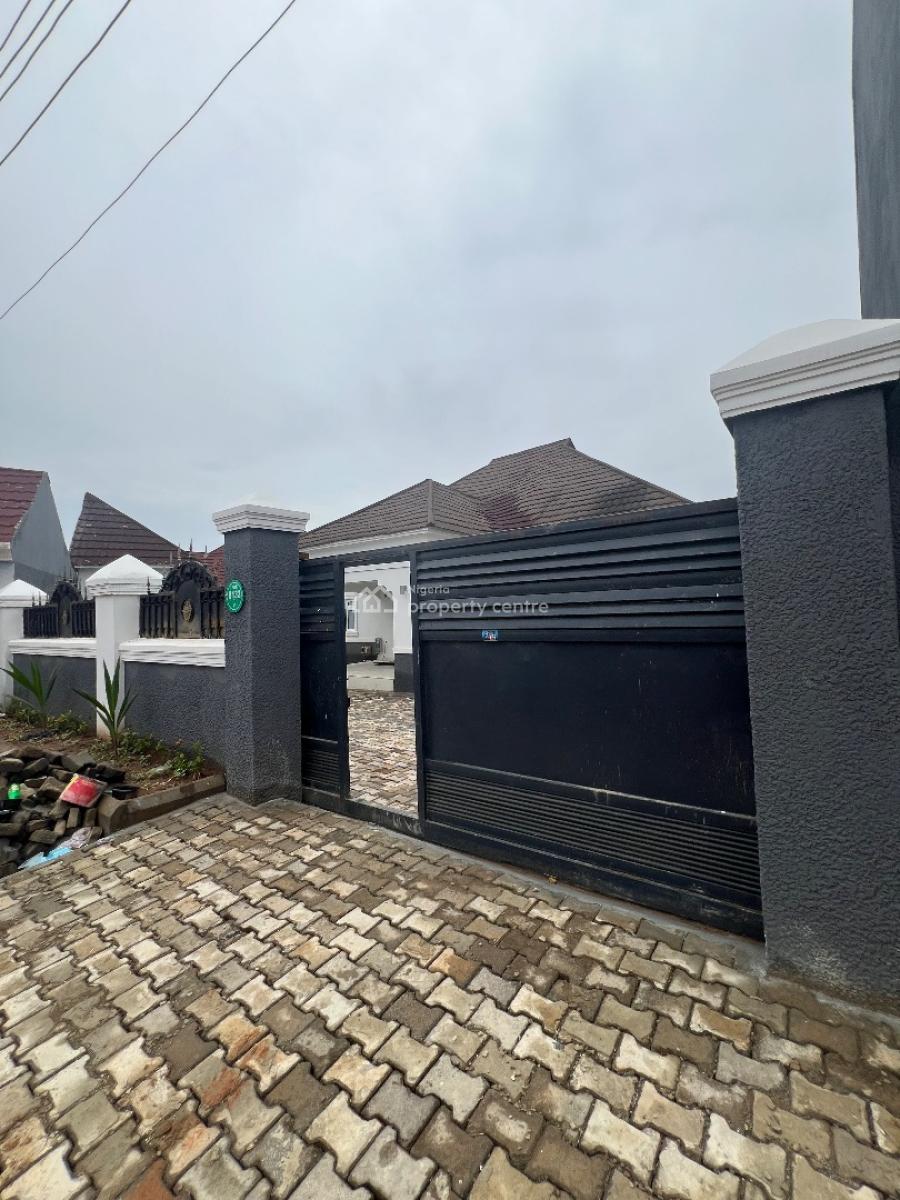 Luxury 3 Bedroom with Security House, Ado Street, Galadimawa, Abuja, Detached Bungalow for Rent