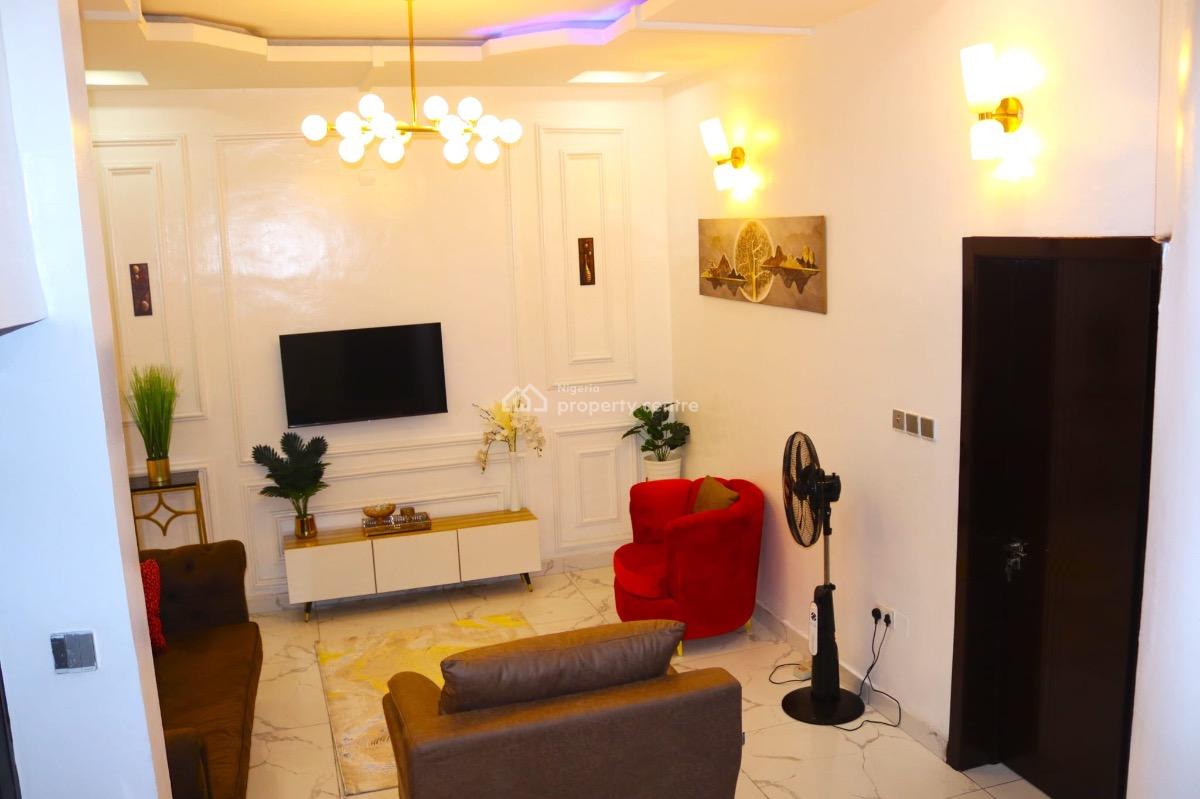Luxury 3 Bedroom Smart Apartment in a Call to Access Estate, Ayinde Court, 1a, Olujobi Street, Off Corona School, Anthony Gbagada, Gbagada, Lagos, Flat / Apartment Short Let