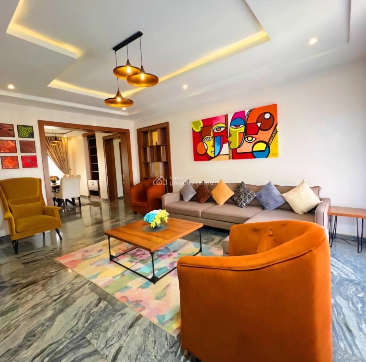 Luxury Service Furnished 2 Bedroom Flat, with Swim Pool,24/7light, (fully Tarred Rd) Jahi Gilmore, Jahi, Abuja, House for Rent