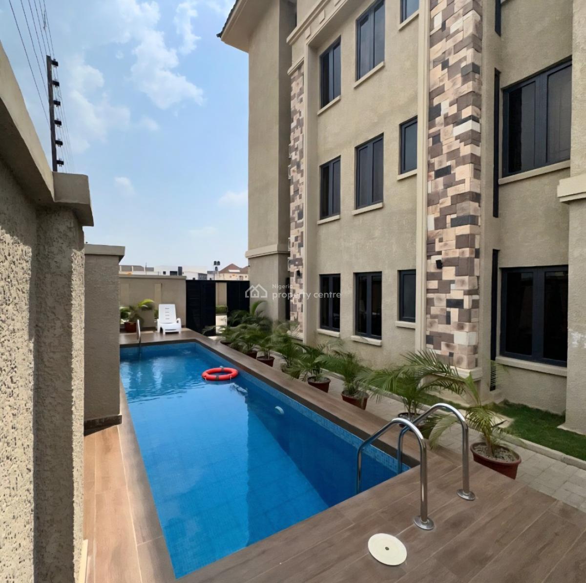 Luxury Service Furnished 2 Bedroom Flat, with Swim Pool,24/7light, (fully Tarred Rd) Jahi Gilmore, Jahi, Abuja, House for Rent