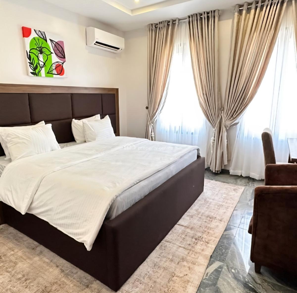 Luxury Service Furnished 2 Bedroom Flat, with Swim Pool,24/7light, (fully Tarred Rd) Jahi Gilmore, Jahi, Abuja, House for Rent