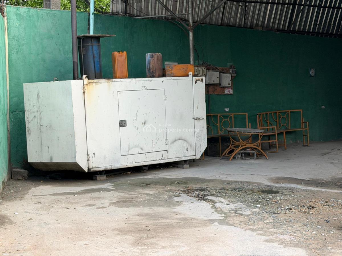 a Car Oven Spray Space on a Half Plot of Land, Off International Airport Road Ajao Estate, Isolo, Lagos, Commercial Property for Rent
