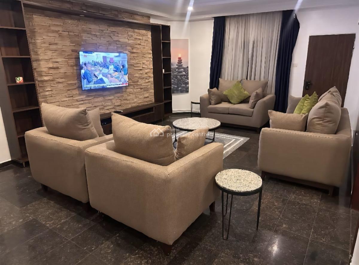 Luxury Service Furnished 3bedroom Flat, with Swim Pool, 24/7 Light, Jabi Main By Shoprite(tarred Rd, Jabi, Abuja, Flat / Apartment for Rent