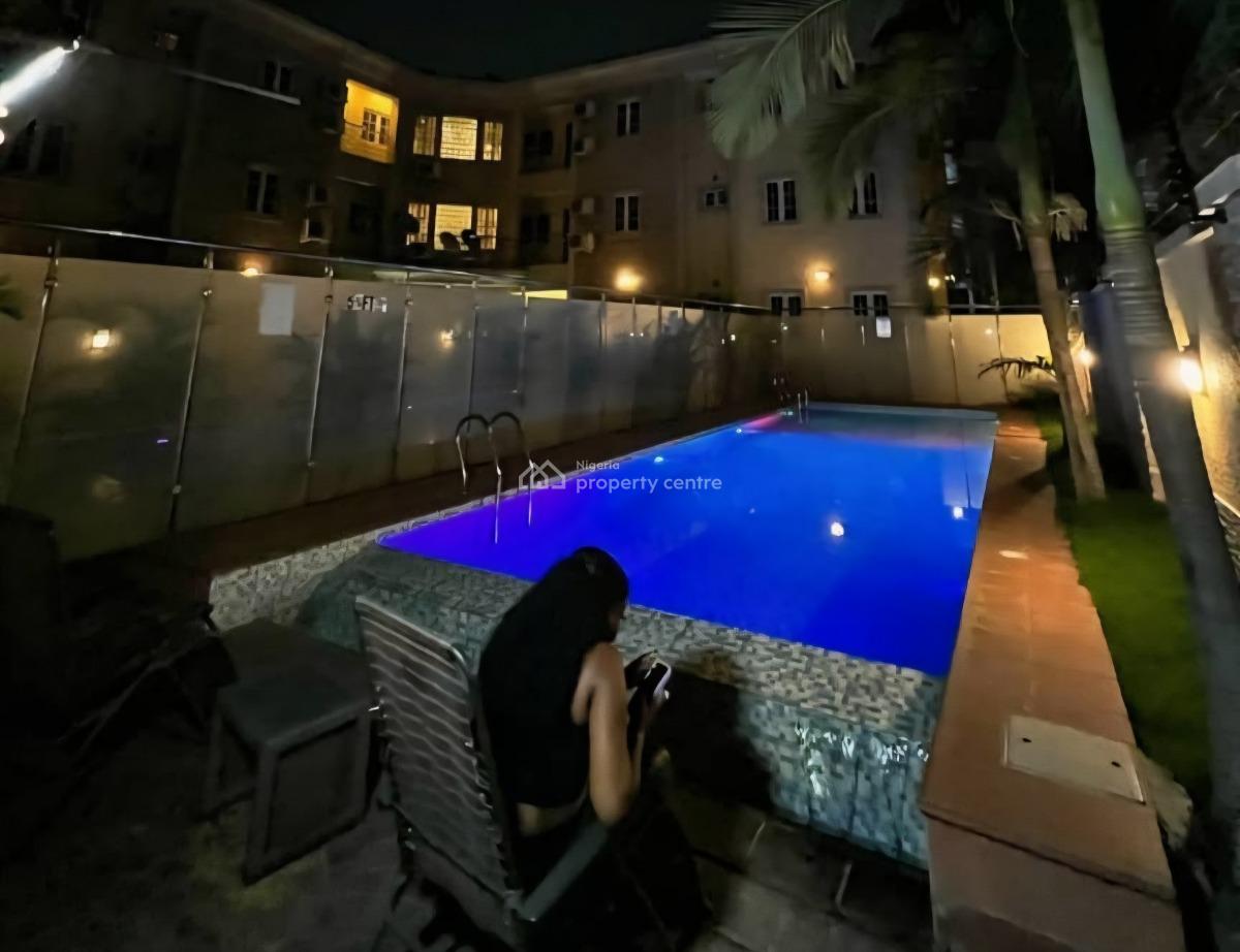 Luxury Service Furnished 3bedroom Flat, with Swim Pool, 24/7 Light, Jabi Main By Shoprite(tarred Rd, Jabi, Abuja, Flat / Apartment for Rent