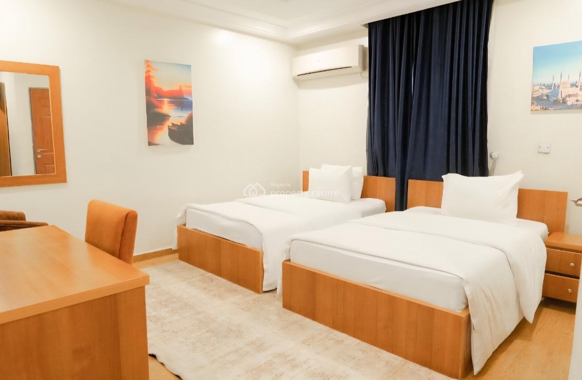 Luxury Service Furnished 3bedroom Flat, with Swim Pool, 24/7 Light, Jabi Main By Shoprite(tarred Rd, Jabi, Abuja, Flat / Apartment for Rent