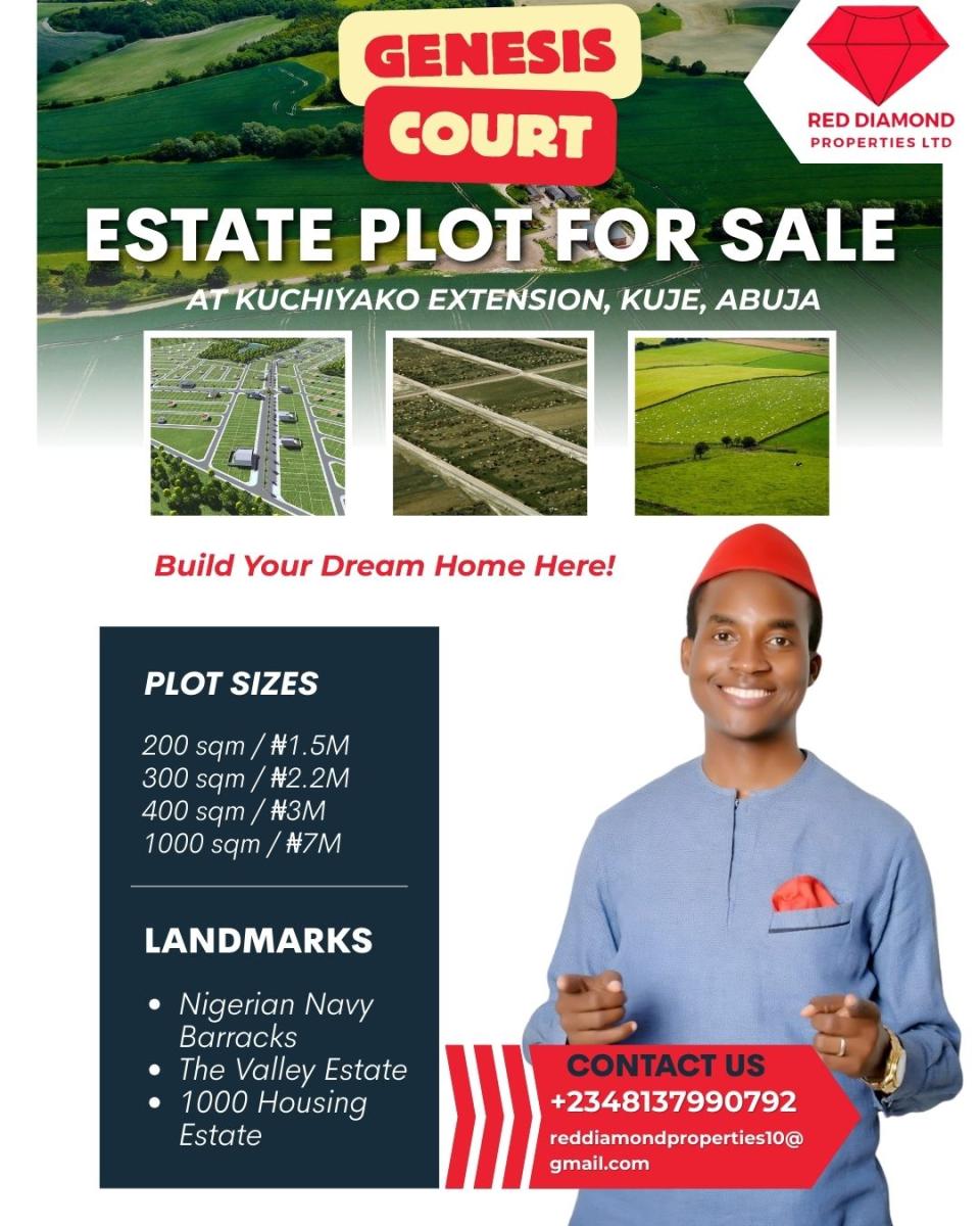Estate Land, Kuje, Abuja, Residential Land for Sale