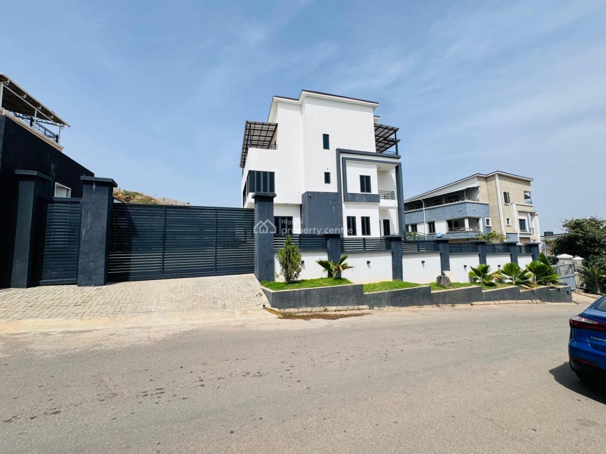 5 Bed Detached Duplex with 2 Rooms Bq  Swimming Pool  Elevator, Guzape District, Abuja, Detached Duplex for Sale