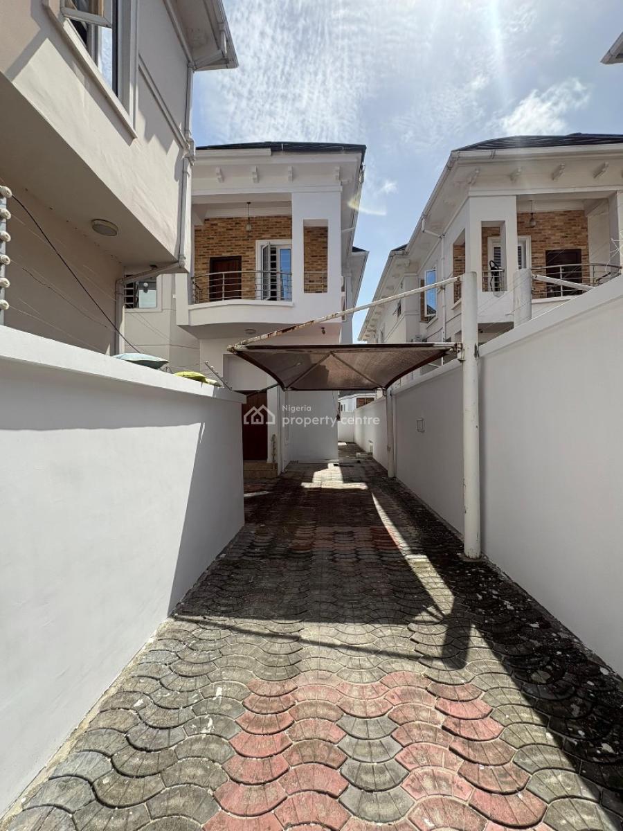4 Bedroom Detached Duplex with Bq in Chevron, Lekki, Lagos, Detached Duplex for Rent