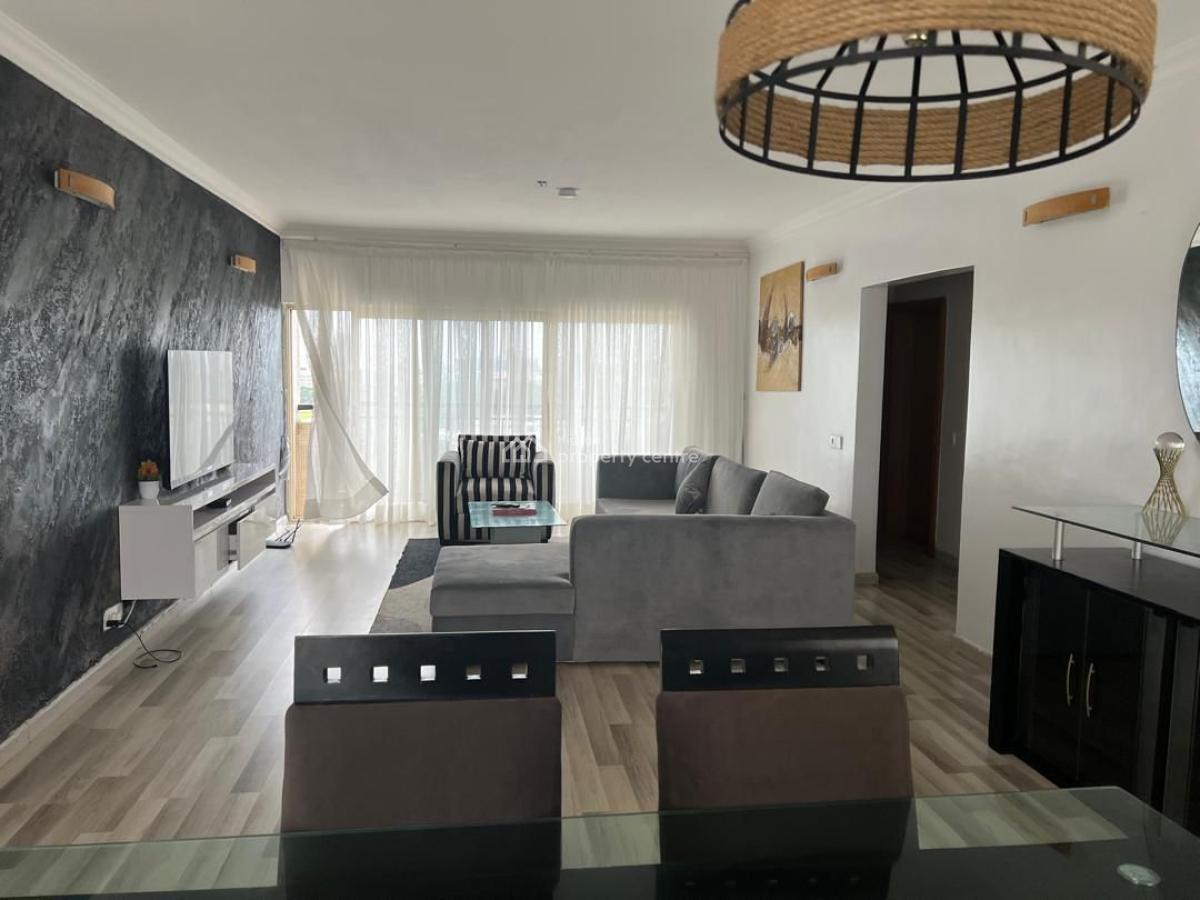 Spacious 3-bedroom Furnished Apartment on The 10th Floor, Ikoyi, Lagos, Flat / Apartment for Rent