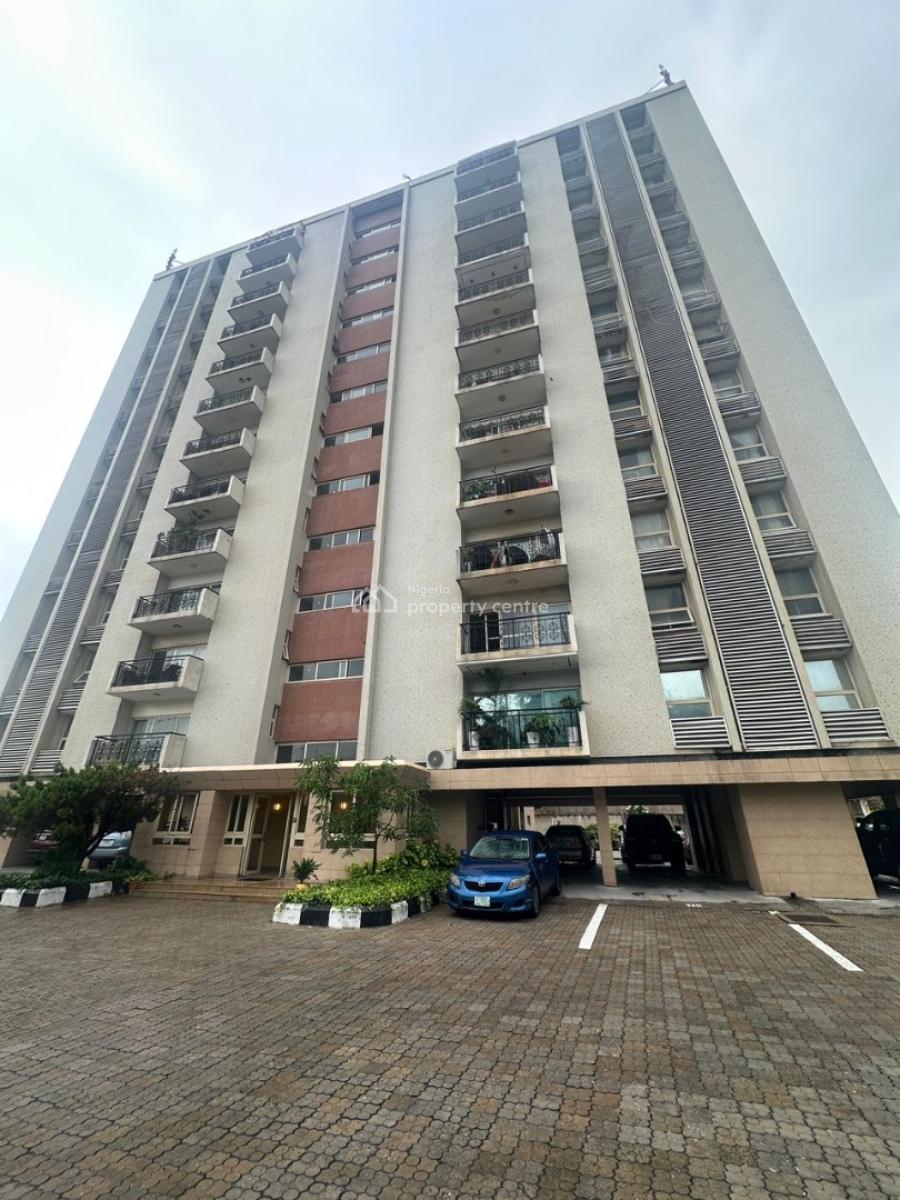 Spacious 3-bedroom Furnished Apartment on The 10th Floor, Ikoyi, Lagos, Flat / Apartment for Rent