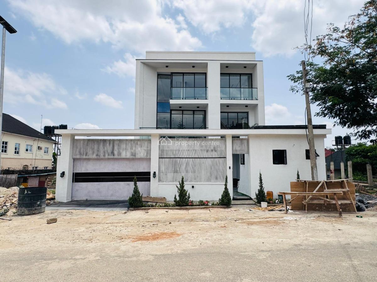 Smart 5 Bes with 2 Rooms Bq,gym,cctv,acs,pool,gazebo,furnished Kitchen, Tarred Access Road, Apo Resettlement, Apo, Abuja, Detached Duplex for Sale
