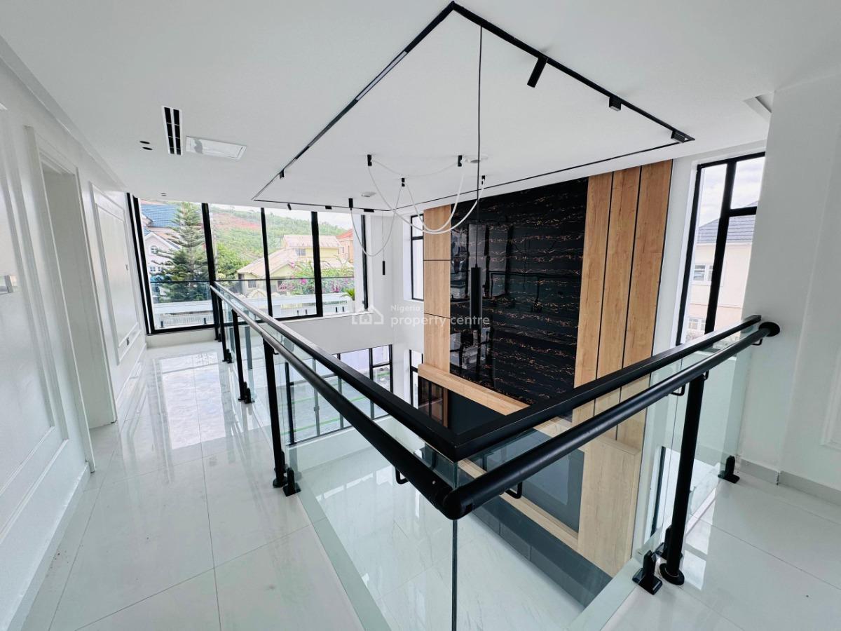 Smart 5 Bes with 2 Rooms Bq,gym,cctv,acs,pool,gazebo,furnished Kitchen, Tarred Access Road, Apo Resettlement, Apo, Abuja, Detached Duplex for Sale