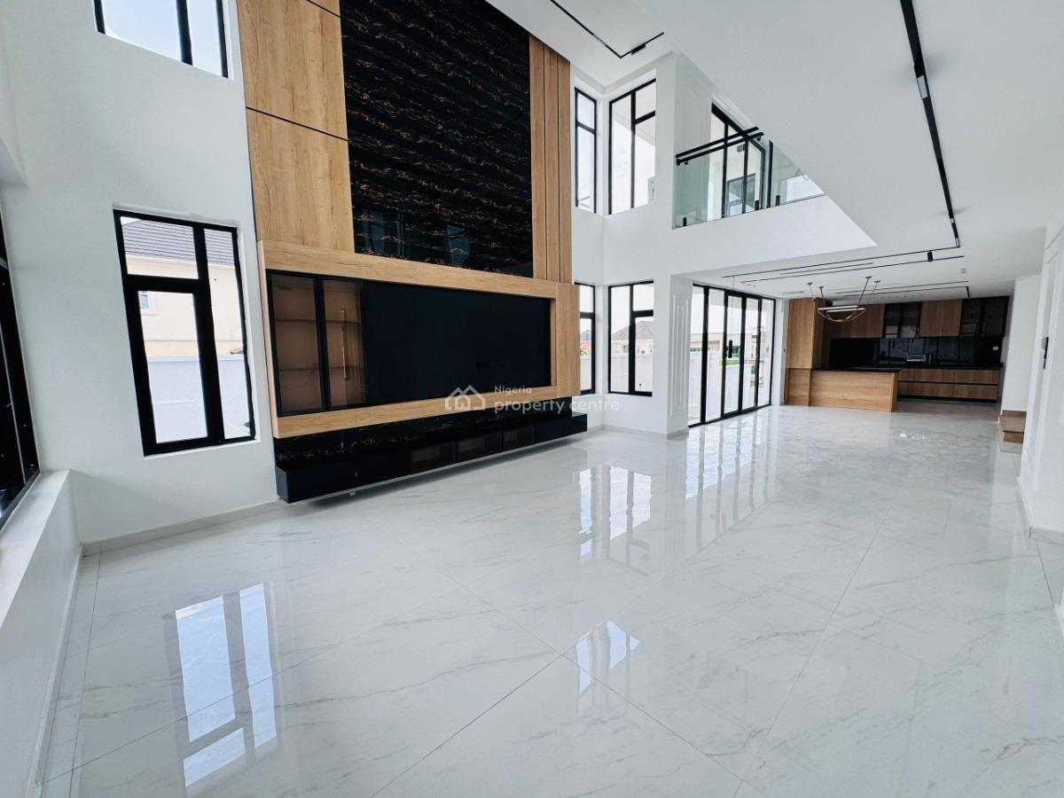 Smart 5 Bes with 2 Rooms Bq,gym,cctv,acs,pool,gazebo,furnished Kitchen, Tarred Access Road, Apo Resettlement, Apo, Abuja, Detached Duplex for Sale