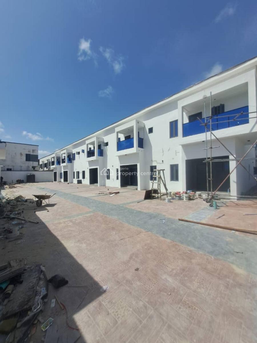 3 Bedroom Terrace Duplex with Bq, General Paint, Alasia, Ajah, Lagos, Terraced Duplex for Sale