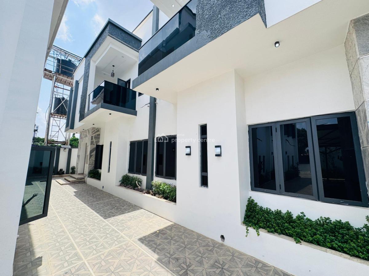4 Bedroom Detached Duplex +2 Bedroom Semi-detached Duplex with Bq, on a Tarred Road Gwarimpa Main, Gwarinpa, Abuja, Detached Duplex for Sale