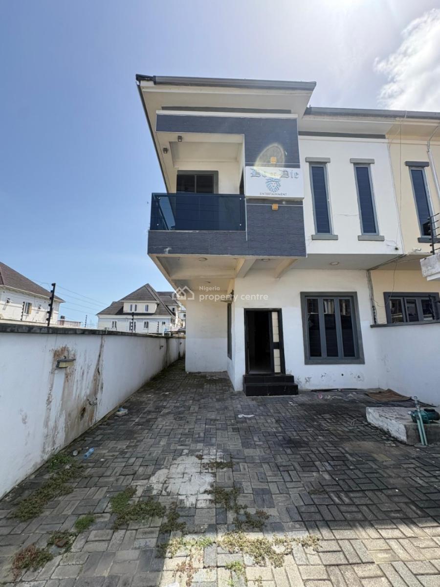 4 Bedroom Detached Duplex with Bq in Chevron, Lekki, Lagos, Detached Duplex for Rent