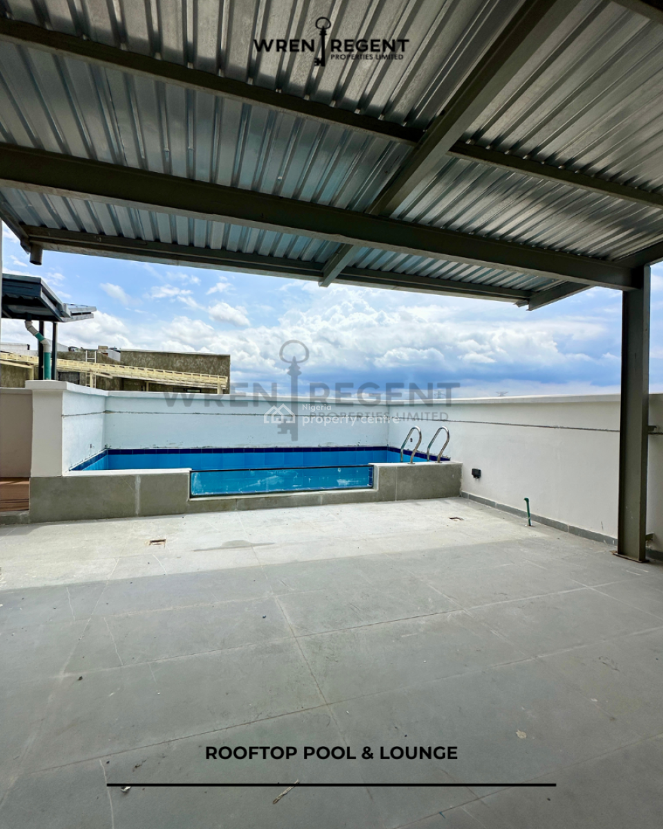 Prestigious 4-bedroom Terrace & Rooftop Pool, Ikoyi, Lagos, Flat / Apartment for Rent